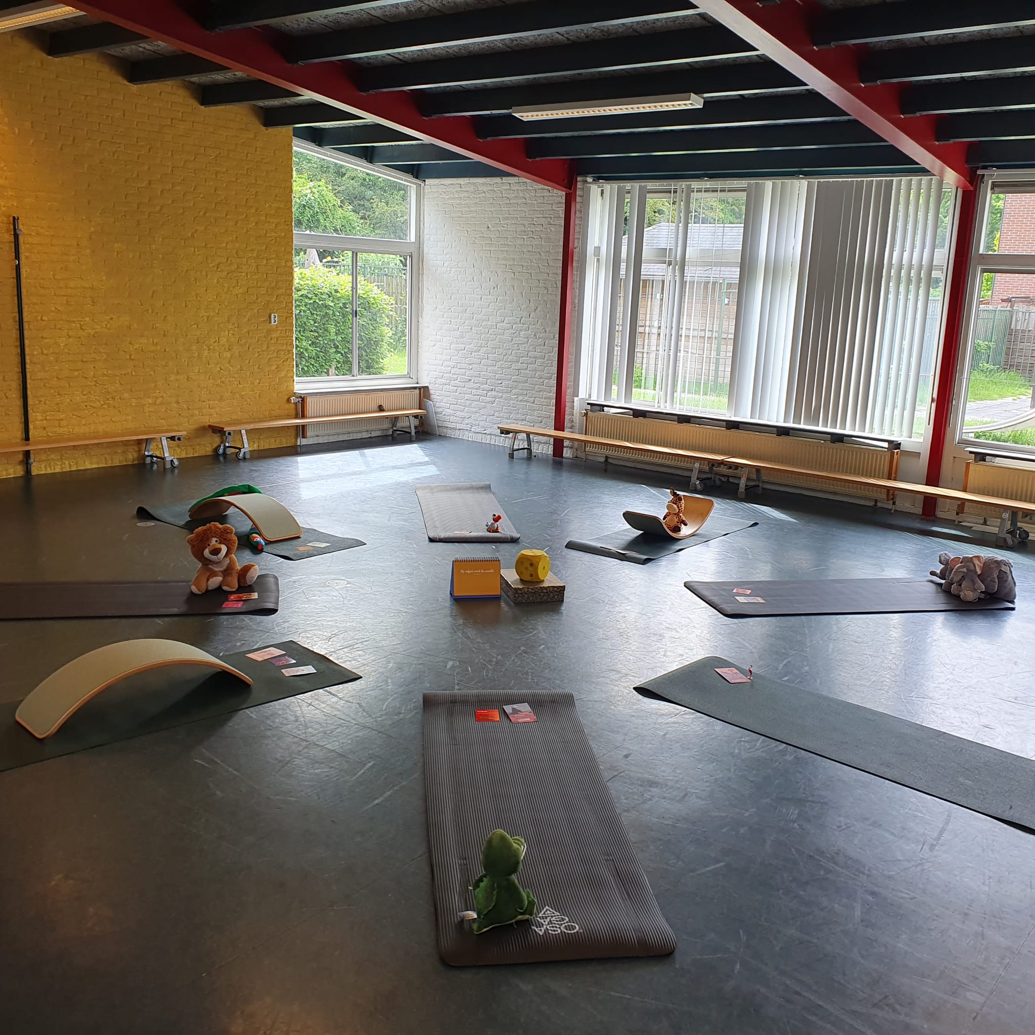 Yoga op school 1